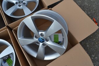 Š.Rapid, Fabia III, Seat Toledo – 16 NOVÉ orig.alu disků R16 - 15