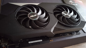 RTX 3070 ASUS DUAL O8G - PERFEKTNÍ STAV - JAKO NOVÁ - 15
