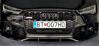 Audi QUATTRO NAPIS OZNACENIE LOGO DO MASKY - 15