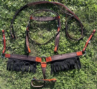 Westernový set hnědý barevný - 15