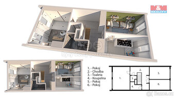 Prodej rodinného domu 6+1, 142 m², Praha 8 - Kobylisy - 15