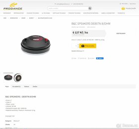 Kompaktní PA/odposlechové reproboxy 15" PHL 1000w/8ohm + 2" - 15