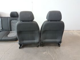 Vyhřívané černé sedačky + kabeláž Škoda Fabia Fl. - 15