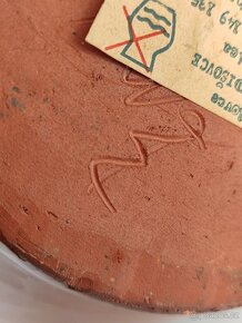 VELKÝ DŽBÁN, POZDIŠOVSKÁ KERAMIKA, značený, 28cm - 15
