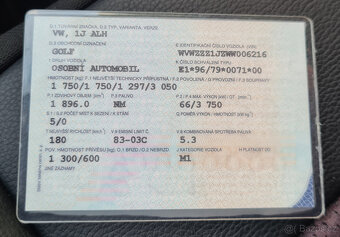 TOP Volkswagen golf 4 1.9 tdi - 15