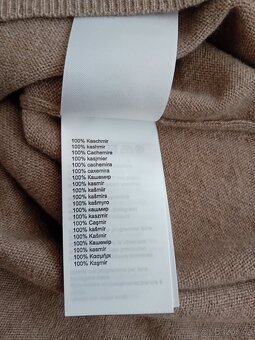 Madeleine dámský svetřík vel. XL 100% kašmír nový - 15