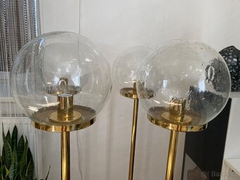 Podlahová stojací lampa Kamenický Šenov 70.léta - 15