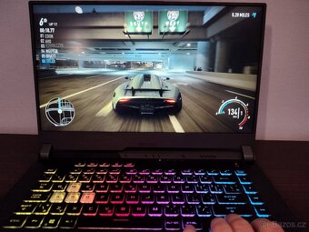 Herní Asus ROG Strix G15,AMD R7-8Core,RTX 3050ti,TOP stav. - 15