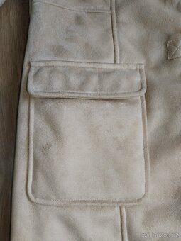 Dámský kabátek s kožíškem vel 46 - 15