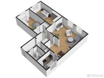 Prodej bytu 3+1 v osobním vlastnictví 77 m², Ostrava - 15