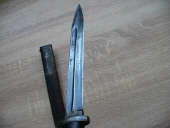 Mauser 98k valecny nemecky bajonet scislovany-pekne zachoval - 15