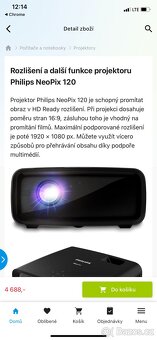 Projektor Philips NeoPix 120 - 15