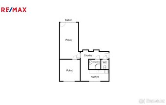Zrekonstruovaný byt 2+1, 52,4m², Děčín - Boletice - 15