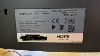 Samsung C24FG73 – 24″ 144 Hz, zakřivený QLED (VA), pivot - 15