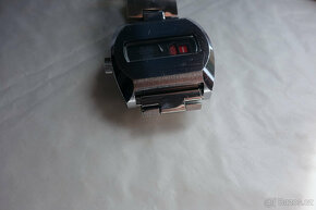 Staré. zajímavé mechanické Swiss hodinky Oberon digitál - 15
