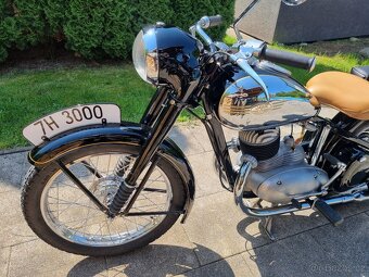 Jawa 250/11 pérák 1948 s TP po kompletní renovaci. - 15