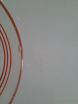 Art deco - džbán a sklenice - retro sklo - 15