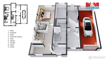 Prodej kancelářského prostoru, 250 m², Praha, ul. Velimská - 15