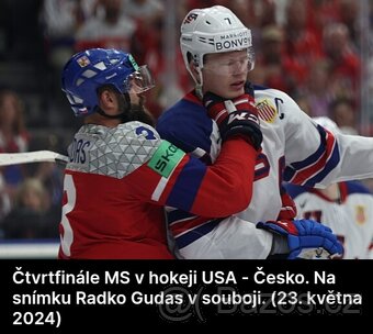 2x PUK z MS 2024 ze čtvrtfinále USA vs. ČESKO (23.5.2024). - 15