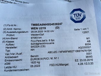 ŠKODA RAPID SPACEBACK 1,2 TSI 66KW AMBIENTE 2016 - 15