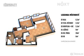 Prodej byt 2+kk, 62㎡ - 15