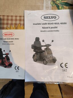 Selvo 4810L elektrický invalidní vozík - 15