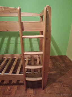 Patrová postel z masivu GAZEL model Sendy – Top stav - 15