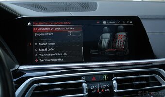 BMW X7 M50d, ČR, Vzduch, Panorama, Tažné, Head-UP - 15
