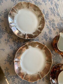 Vintage porcelánový čajový servis – Made in Czechoslovakia - 15