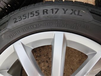 Letní sada VW Tiguan r17 5x112 Barum 235/55/17 - 15