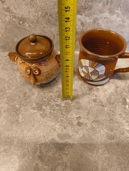 Hrníček na bylinky,misky, cukřenka - 15