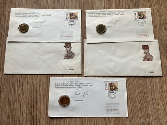 Numismatické mincovní dopisy Československo Slovensko mince - 15