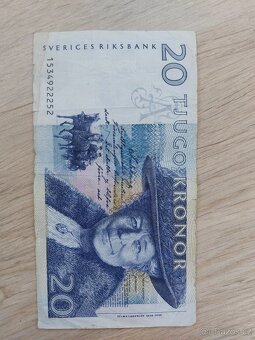bankovky Řecko, Čína, Honkong, Švédsko - 15