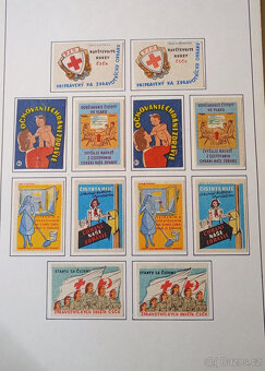 Historické zápalkové nálepky ze Slovenska 1945-58 - 15