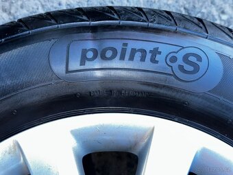 Original ALU kola VW Bristol 15" 6,5J ET50 + 195/65/R15 - 15