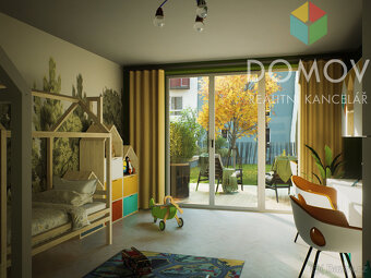 Jedinečný byt se zelenou zahradou, dvěma terasami, zděným sk - 15