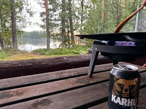 Chata se saunou ve Finsku - klid, relax a rybolov - 15