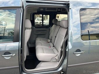 VW CADDY 1.6 75KW 2008 DIGI KLIMA VYHŘÍVANÉ SEDADLA 7 MÍST - 15
