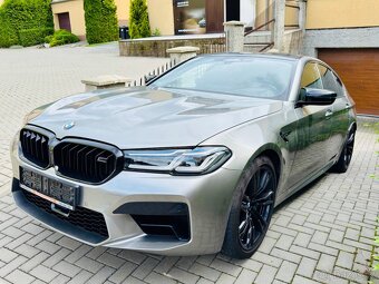 BMW M5 COMPETITION xDRIVE ZÁRUKA Koup.ČR,1.majitel,2022 - 15