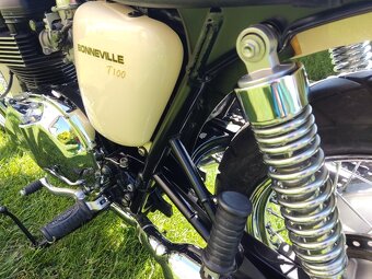 Triumph Bonneville T 100 (2011) TOP stav, ZIMNÍ VÝPRODEJ-SUP - 15