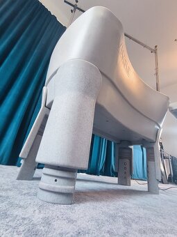 Hydraulický stříhací stůl a vana pro psy - 15
