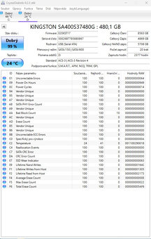 více disků SSD, KINGSTON, SAMSUNG, CRUCIAL, VERTEX - 15