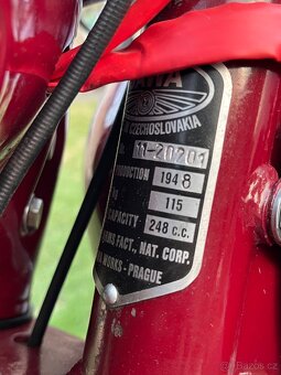 Jawa 250 Pérák r.v. 1948 - 15