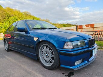 BMW E36 323i SEDAN 1997 originální ///M paket AvusBlau - 15