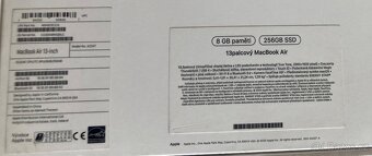 MacBook Air 2020 M1 +rozšíření o všechny sloty a rychlou mem - 15