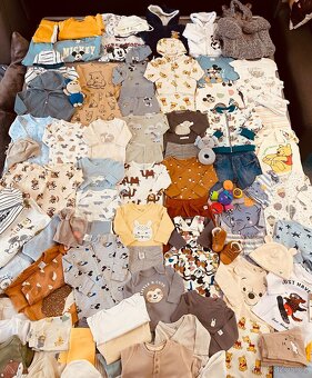 Balík oblečení na miminko 0-6 m neutrál Rezervace - 15