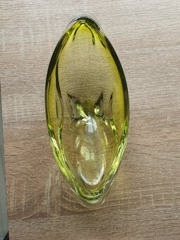 Hutní sklo Žardiniéra, miska - 15