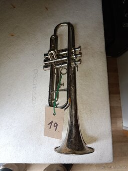 Prodám dechové nástroje. Amati, Lídl, Toneking, pozoun, trom - 15