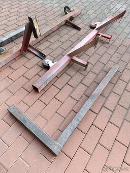 Naklápěcí kolébka - zvedák pro renovaci veterána. - 15