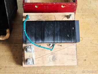 Starožitná rádio krystalka, 2 ks, CENA ZA OBA KUSY - 15